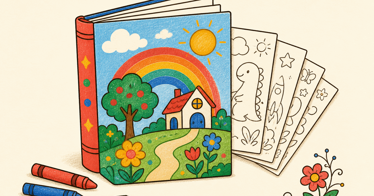 How to Make a Personalized Coloring Book for Your Kid